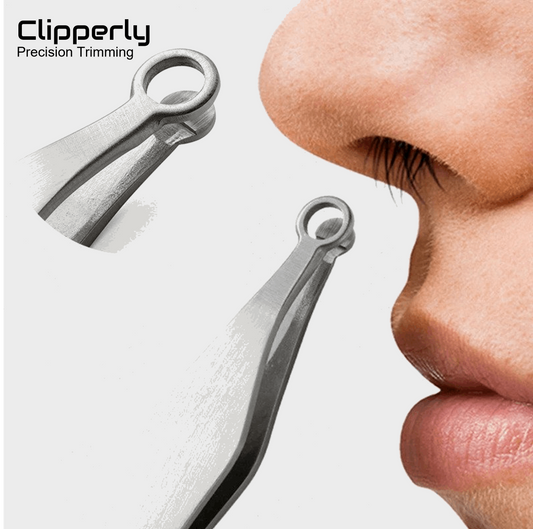 Clipperly Nose Hair Tweezers for Precision Trimming