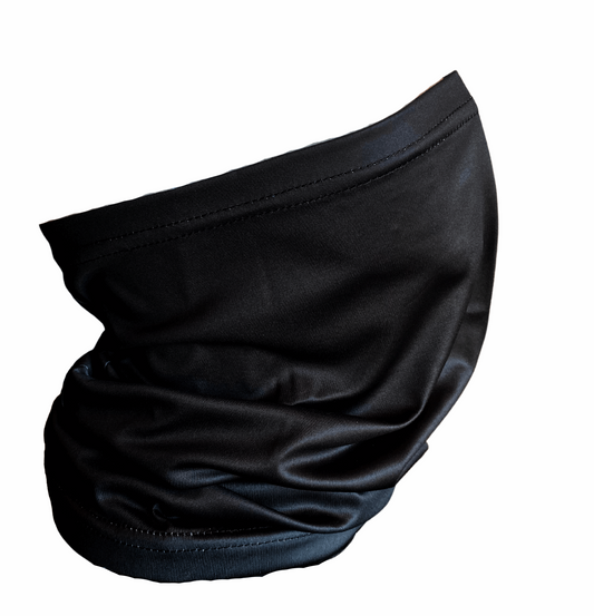 Safety Snood Neck Gaiter with Silver Nano Technology - Black